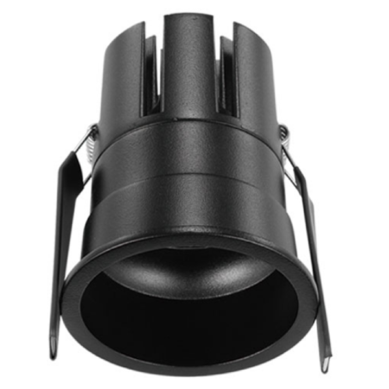 LED light proof design CE high efficiency anti glare professional relamping dark light embedded downlight 15W