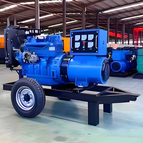 Extended Operation Portable Diesel Powered Generator Open Diesel Generator Set Residential Diesel Generators