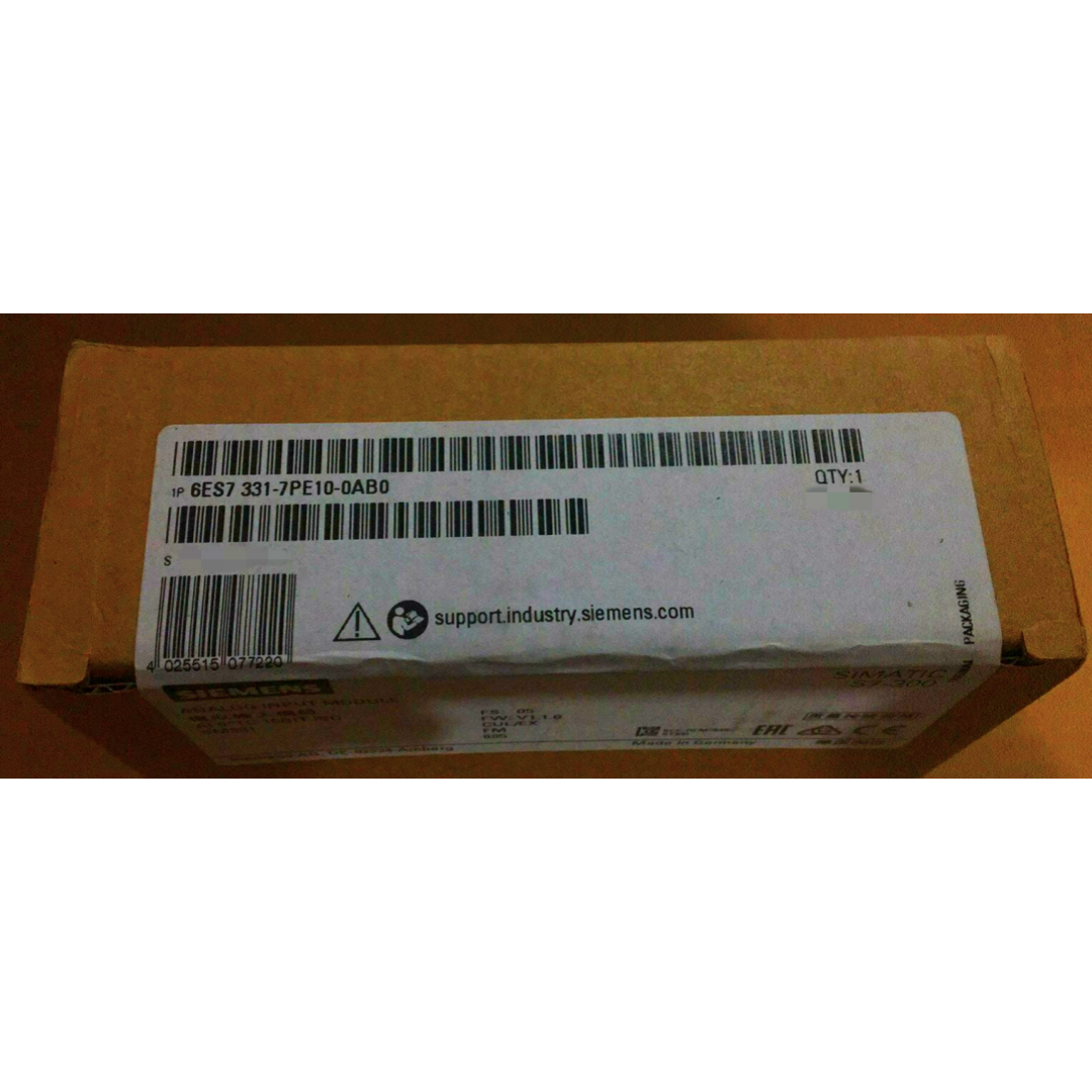 SIEMENS 6ES7331-7PE10-0AB0 SIMATIC S7-300, ANALOG INPUT SM 331, SINGLE CHANNEL ISOLATED 250 V AC, 6 AI THERMOCOUPLES