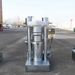 China 80-100 Kg/H Sesame Oil Press Equipment Cold Hydraulic Oil Making Machine coconut cold oil presser for sale