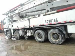 China 45m Used Construction SCHWING Concrete Pump Truck Original from Germany on sale
