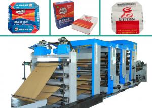 Wholesale 4 Colors Printing Multiwall Paper Bags Making Machine PLC Control Paper Bag Machinery from china suppliers