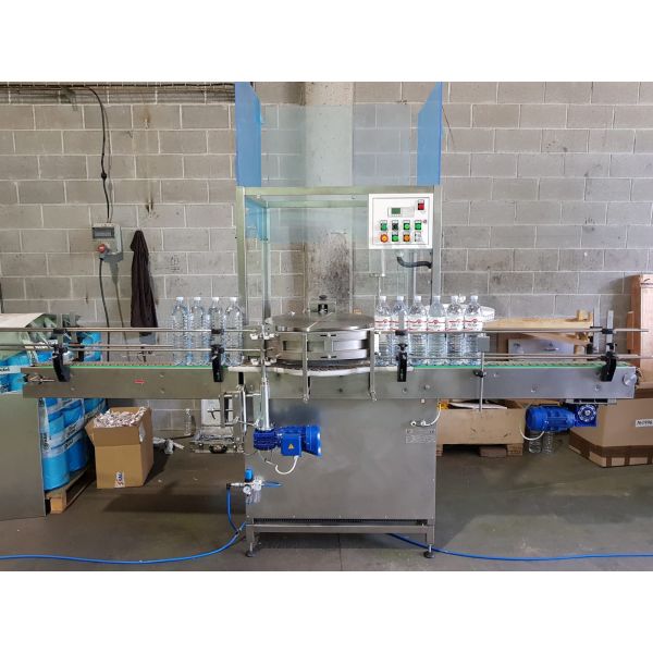 YE 4000 low speed hot melt glue labeling machine with speed 2000-4000bph