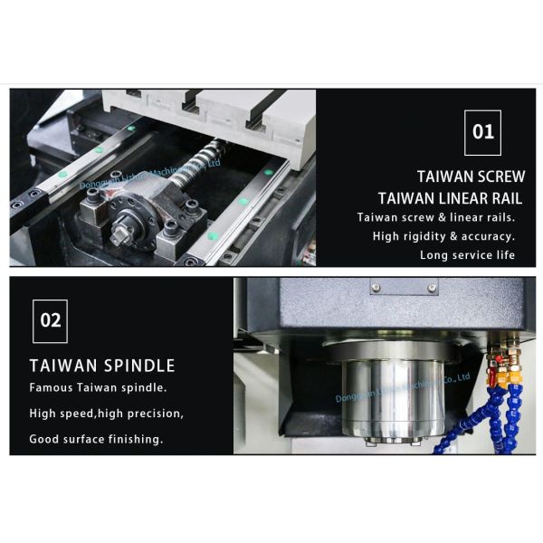 Vertcial Five Axis CNC Machining Center High Precision With 8000rpm