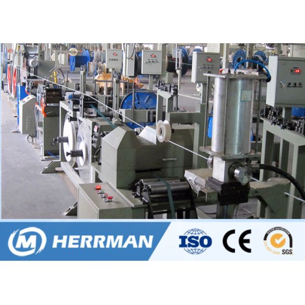 Optical Fiber Cable Sheathing Line For Armoured Cable Core Inner / Outer Sheathing