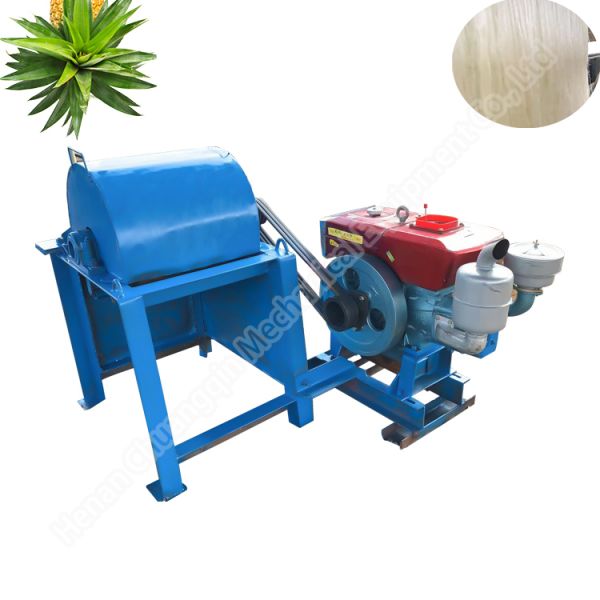 Automatic Fiber Extraction Machine Decorticated Of Pineapple Fibers Machine