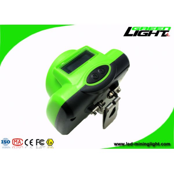 13000 Lux Cordless Miner Cap Lamp ABS PC Rechargeable With Smart OLED Screen SOS Mining Headlamp