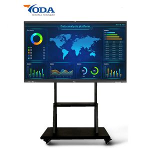 65Inch LCD Interactive Touch Screen Multi Function Conference Flat Panel