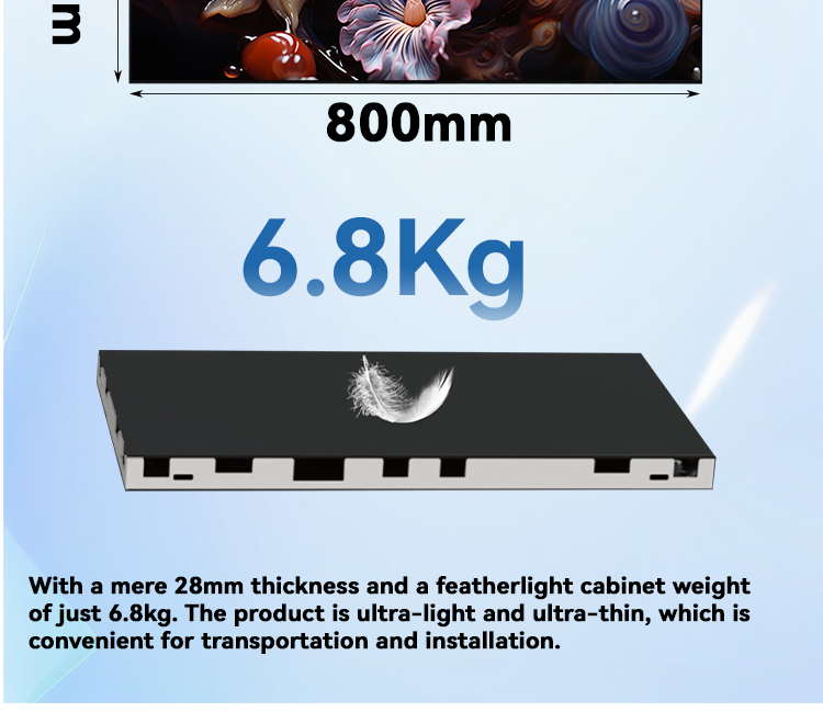 Indoor 3D Hologram Led Transparent Screen Displays Programmable