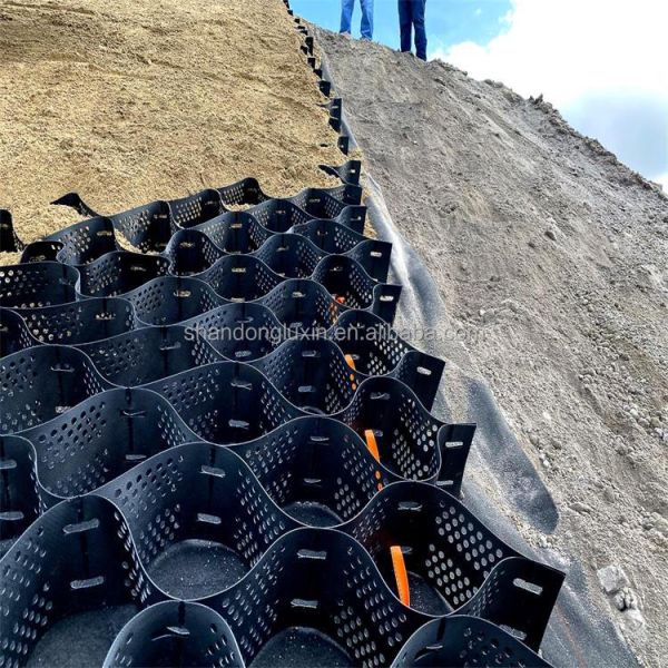 3D Geocell 1.5mm Thickness 150mm HDPE Geocell For Project Solution Capability