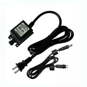 China 15W IP68 Durable LED Power Supply Adapter AC 12V 24V Rubber Material on sale