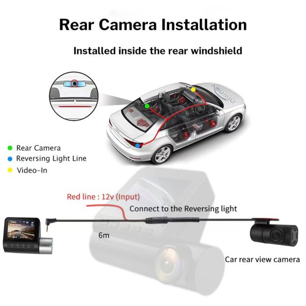 4K High Definition Image Driving Recorder 1080P Support WiFi GPS Taxi Recorder Camera