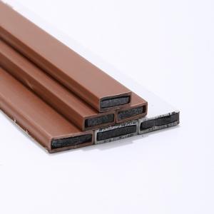 China Weatherproof Fireproof Seal Strip Made of Hard PVC Sodium Silicate and Graphite Material on sale