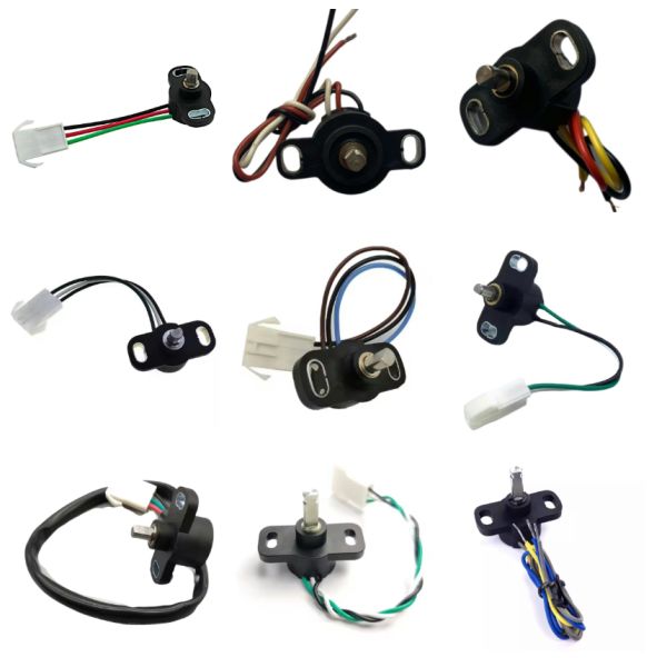 Ip67 Grade OF22 Waterproof Conductive Plastic Rotary Precision Potentiometer, Angular Displacement Sensor