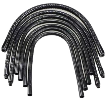 Flexible Gooseneck Pipe Fitting CNC Machining Parts Custom Fabrication