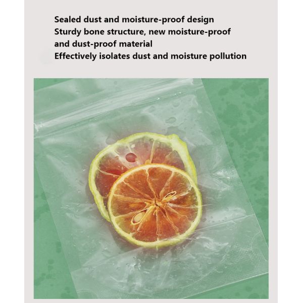 High-Gloss Transparent Stand-Up Pouch Finished Bags with Customizable Specifications in Large Stock