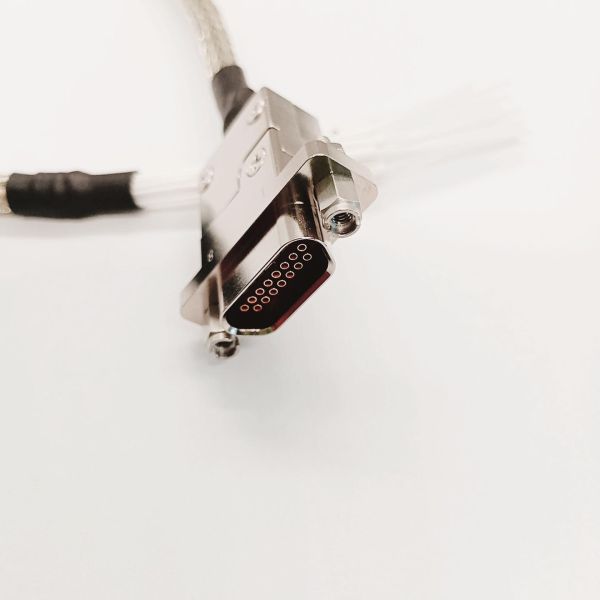 ODM J30J Female Micro D Connector with Precision Twist Pins, High-Temperature Resistance, and Threaded Locking