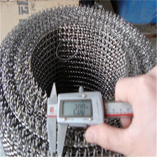 Square Hole Stainless Steel Filter Mesh Convenient Transportation Simple Installation