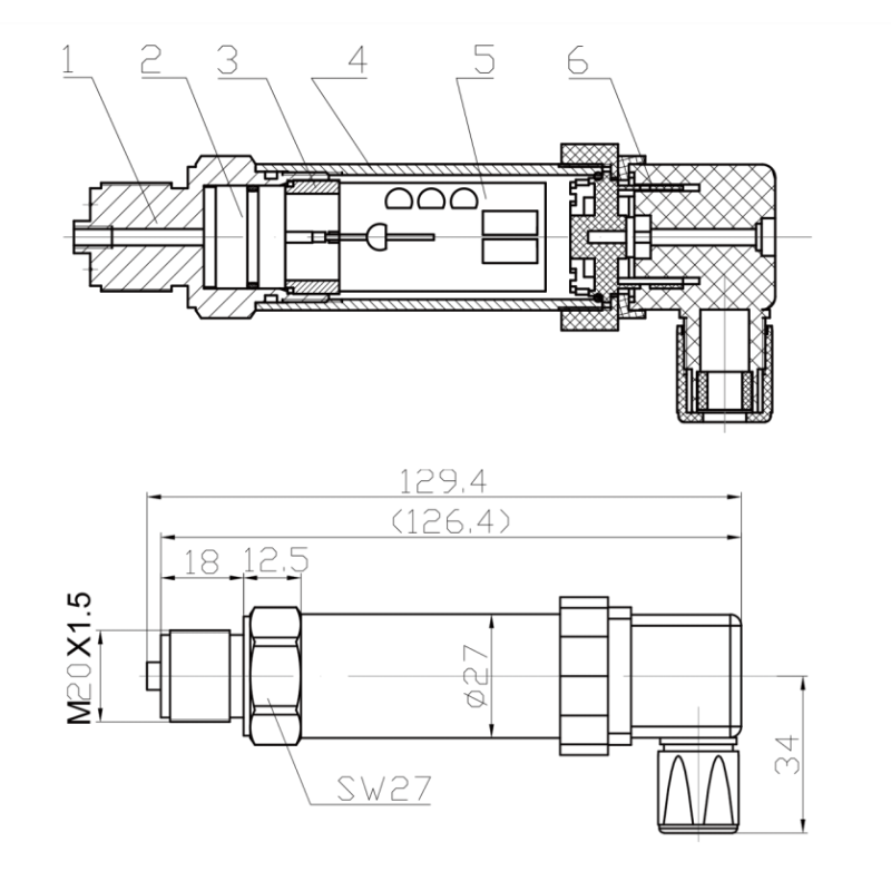FD80A Compact Pressure Transmitter | High Precision, Explosion-Proof, Compact & Stable