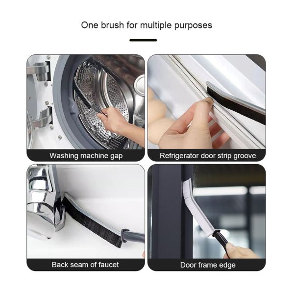 PP PET Portable Convenient Cleaning Gap Brush For Kitchen Use
