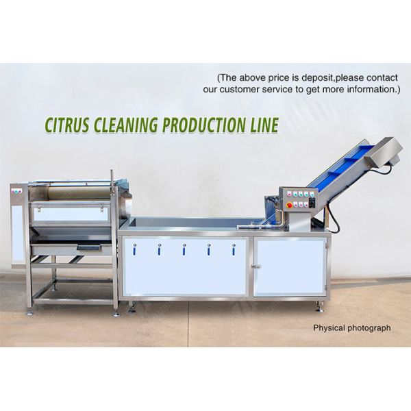 Customized Citrus Fruit And Vegetable Processing Line Impurities Treatment Sewage Disposal
