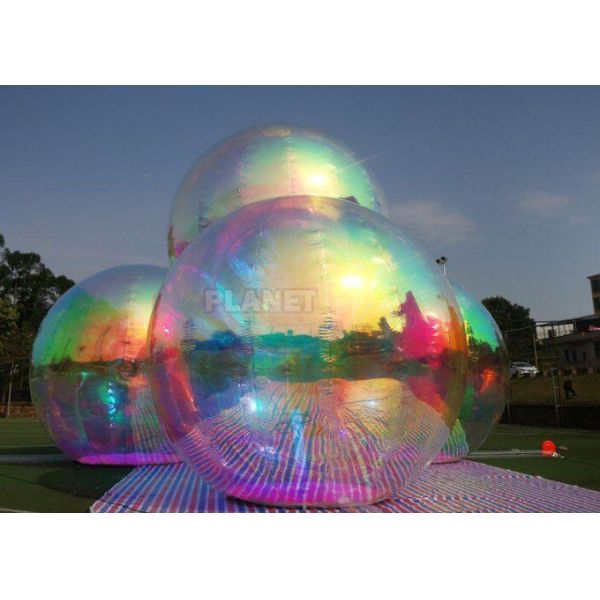 Commercial PVC Dazzle Alien Inflatable Balloon LED Lighting
