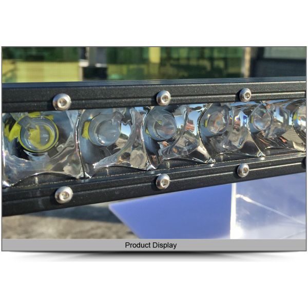 3D 120W 150W 180W 240W Super Slim Single Row Curved Led Light Bar Combo Beams For 4x4 Offroad SUV 4WD ATV Driving Work L