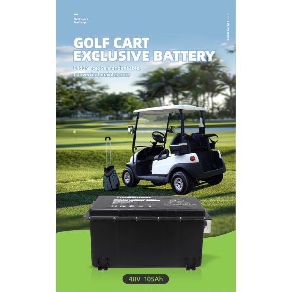 Durable Electric Golf Carts Featuring 51.2v Voltage and 105Ah Capacity Suitable