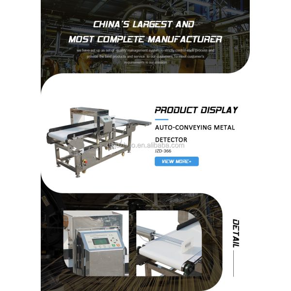 Needle Metal Detector Machine Industrial Textile Inspection System JZD-48