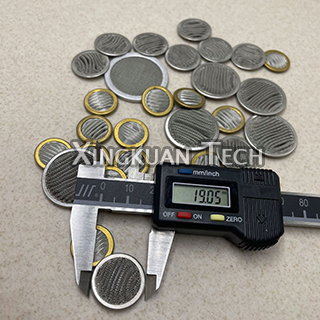 Button Folding Oil Screen Filter Interchange Moog Servo Valve