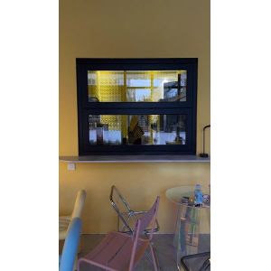 Wholesale Child-Safe Folding Window Mechanism Featuring Tamper-Resistant Locks and Rounded Corners for Family Homes from china suppliers