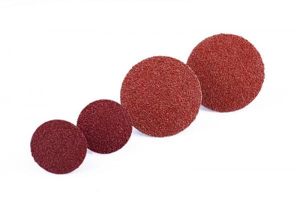 Coarse Grinding 2" Roloc Sanding Discs High Surface Removal Rate 1.5mm Thick
