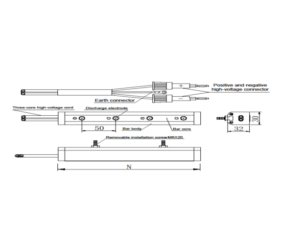 Stable Static Elimination Equipment Electrostatic None Air Source Modular