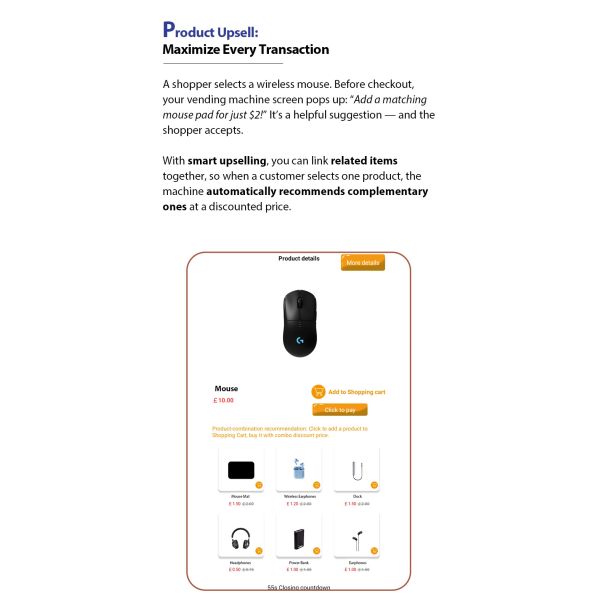 Self-Service Electronics Vending Machine For Charging Cables Phone Accessories Tech Essentials 24/7