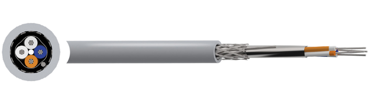 9842 - 600V LSZH Alternative Cable with Tinned Copper Conductor and PE Insulation for Industrial Use
