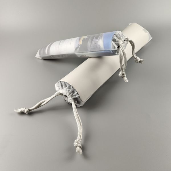 Bronzing Color Printing Process Eco Friendly EVA Bags for Desk Mats Draw String Bag