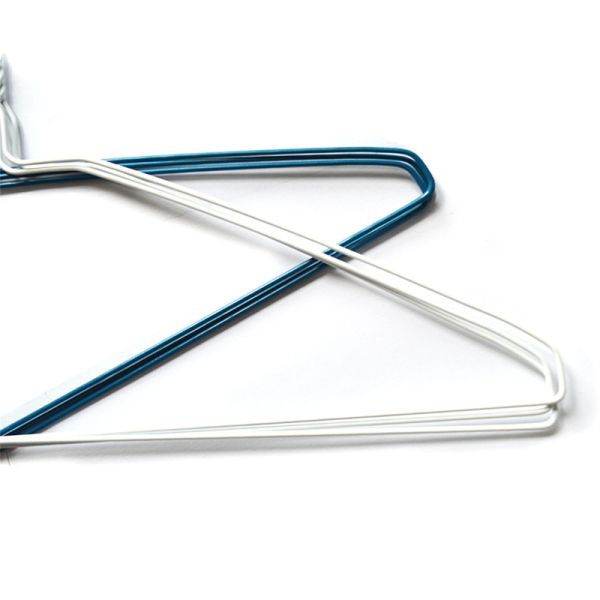 Sturdy And Durable Galvanized Wire Hangers For Laundry Organization Needs