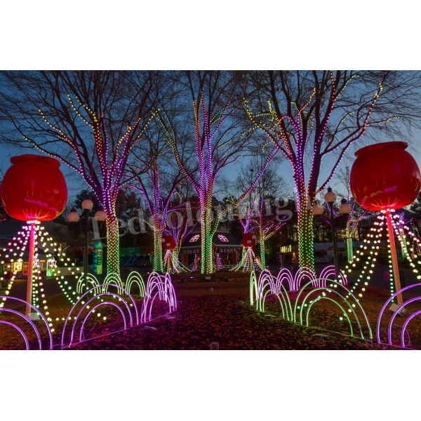 50mm Diameter DMX512 Controlled LED Pixel Ball Light with 360° Illumination