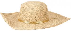 China Raffia wave shape brim sun hat raffia straw hat on sale