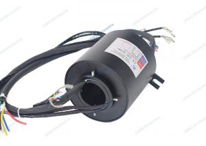 Wholesale Servo Motors Signal Slip Ring 300rpm With Through Hole Electrical Power Collector from china suppliers