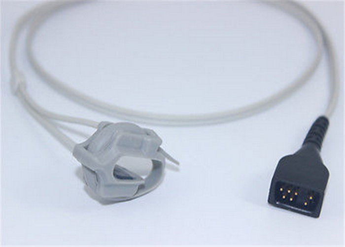 Medical Nonin Spo2 Sensor TPU jacket adult soft 7pin D-Sub Connector
