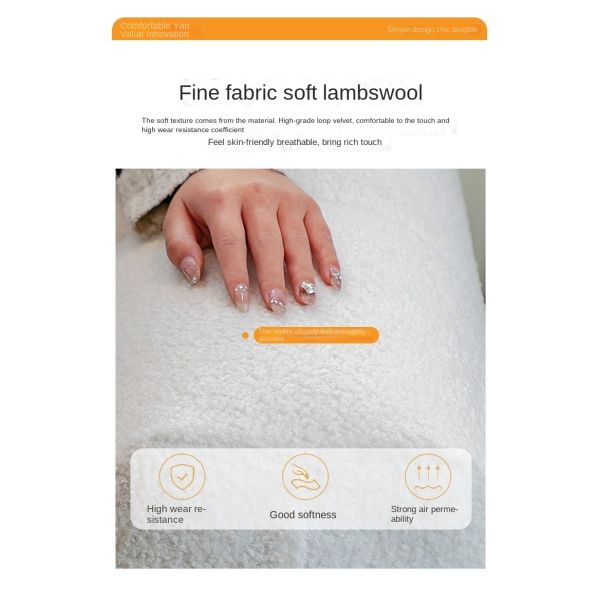 Custom Modern Villa Living Room Sofa Bed Sponge Corner Sofa Modular Sectional Lamb Fleece Cloud Couch Home Apartment