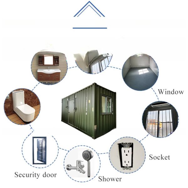 Kiosk 10ft Shipping Container Coffee Shop Custom Made Movable Bar Cafe Store with Plywood Floor