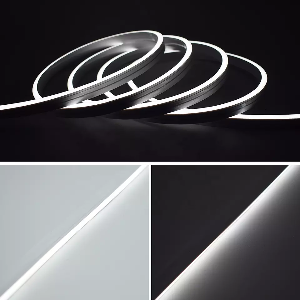 2835 SMD 12V 6 X 12mm 8 X 16mm PVC Silicone Neon Light E Single All Color LED Neon Flex Rope