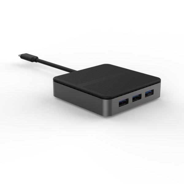 Type C Square 9 In 1 USB C HUB HD 4K Type C Docks RJ45 PD 100W 3xUSB 3.0 Docking Sta