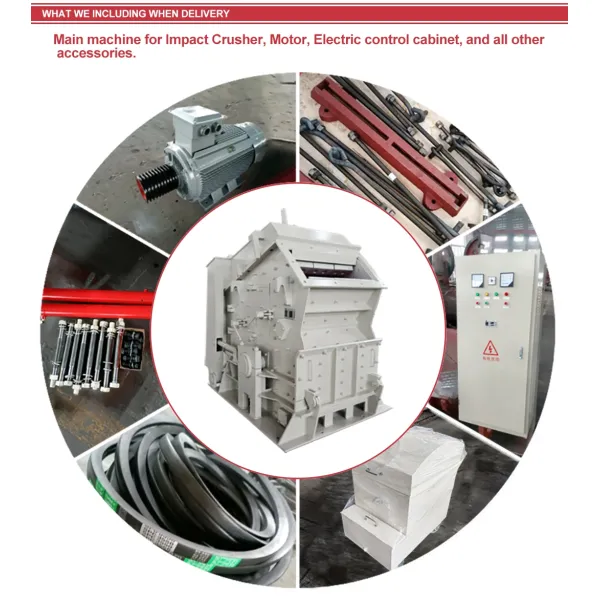 Best Quality PF1007 PF1010 PF1210 PF1214 PF1315 Two/Three Cavity Stone Impact Crusher with Good Price