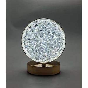 Lightweight Round Bright Battery Operated Table Lamp For Nursery