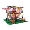 Customized Kids Indoor Playground Safety Rope Course Adventure 1180*970*560cm for sale