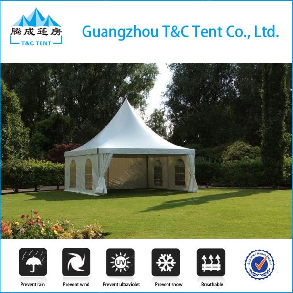 Multi Function Flame Retardant Fabric Wedding Pdagoa Tent Easy To Install