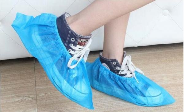 Quality Breathable Non Woven Shoe Cover , Disposable Boot Covers Eco Friendly for sale
